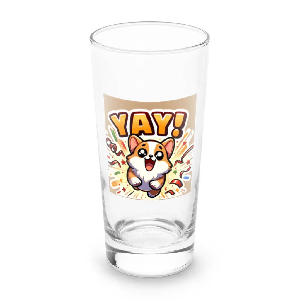 keikei5の超キュートな柴犬 Long Sized Water Glass :front