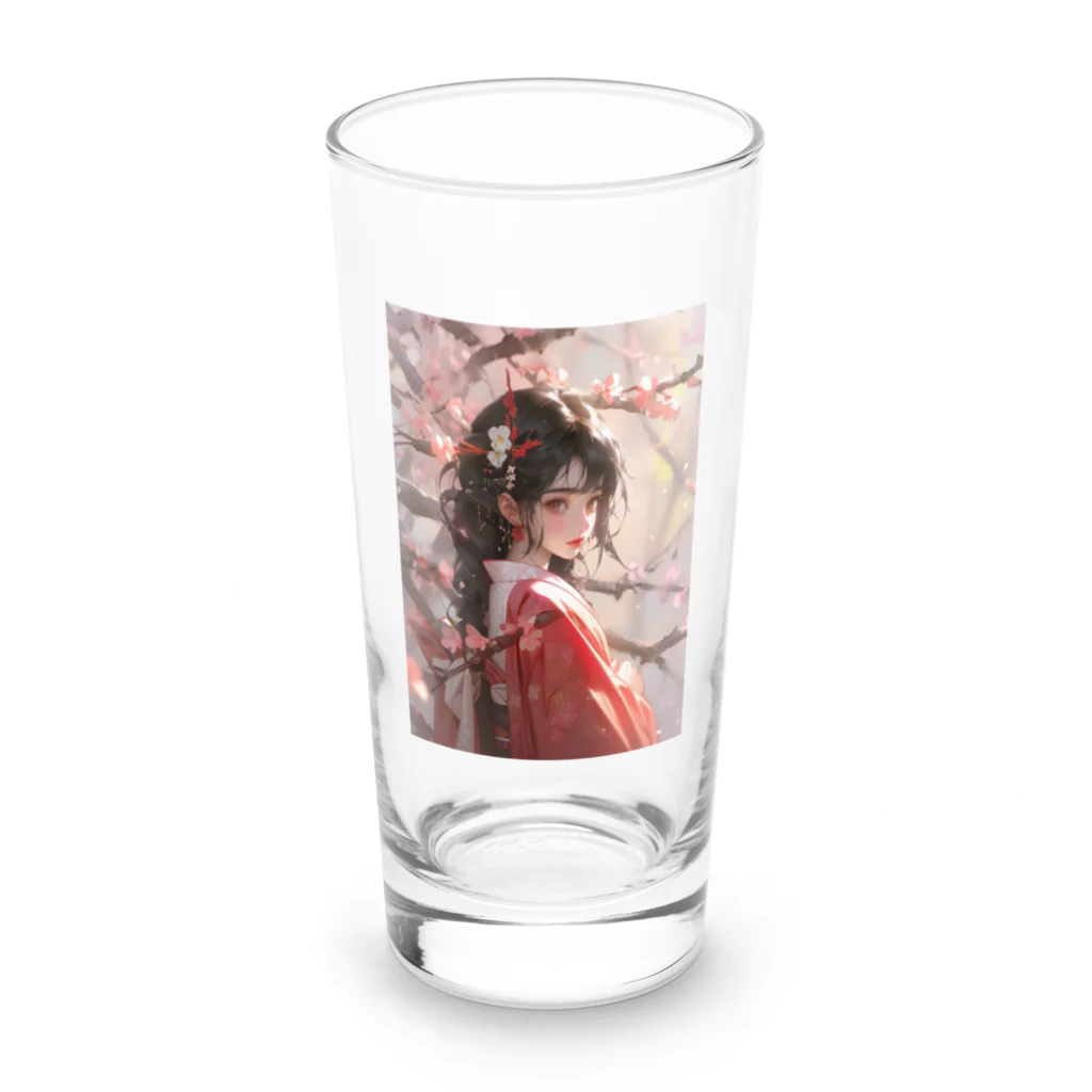 AQUAMETAVERSEのお姫様　パール　1441 Long Sized Water Glass :front