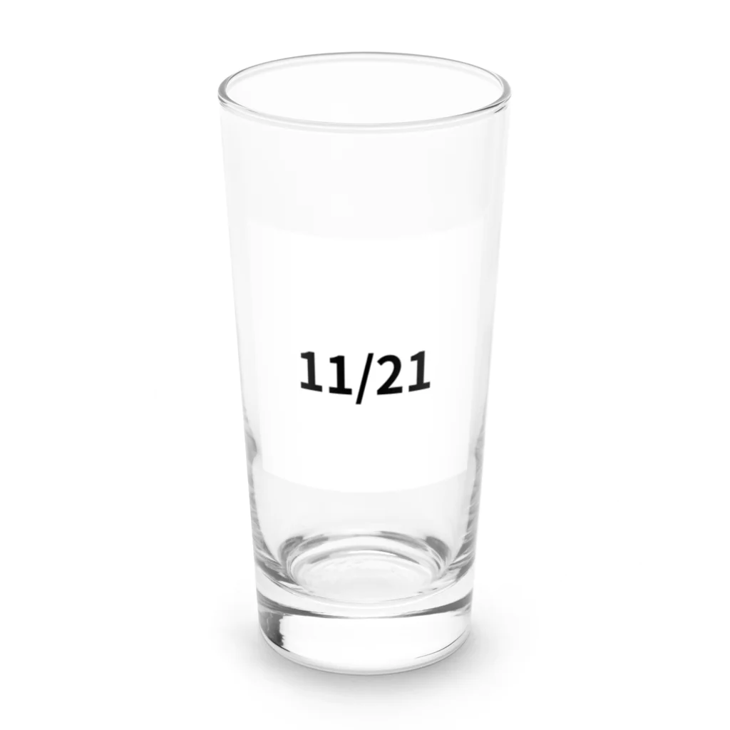 AY-28の日付グッズ　11/21 バージョン Long Sized Water Glass :front