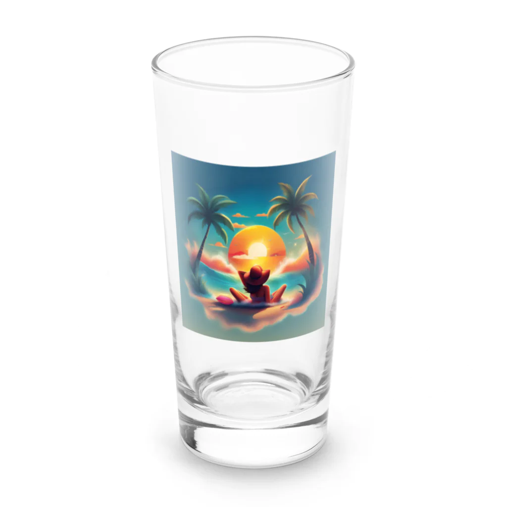 funのとこ夏 Long Sized Water Glass :front