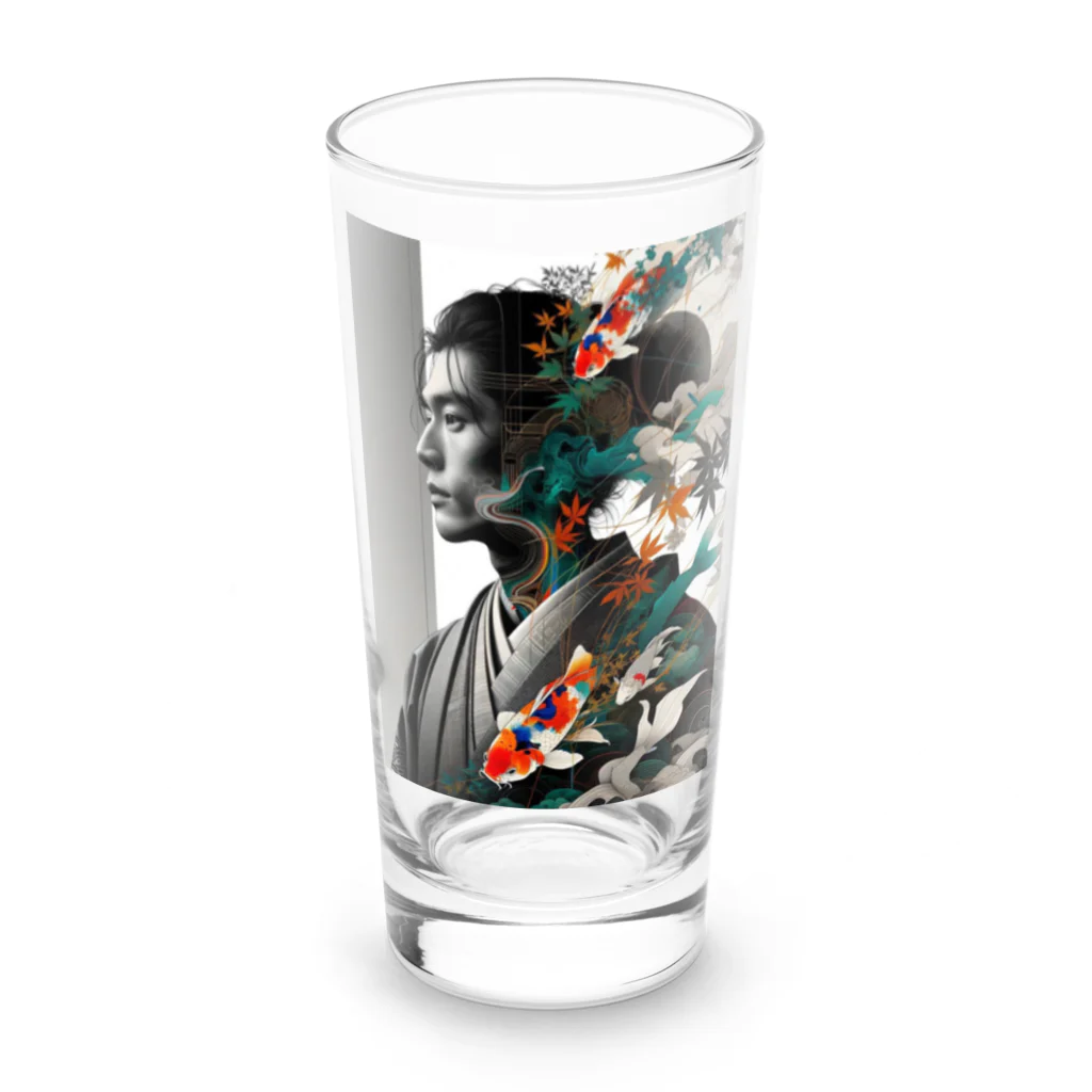 PABUROの美男子 Long Sized Water Glass :front