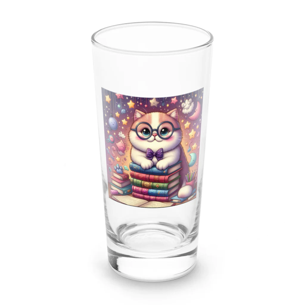 Akiraの猫 Long Sized Water Glass :front