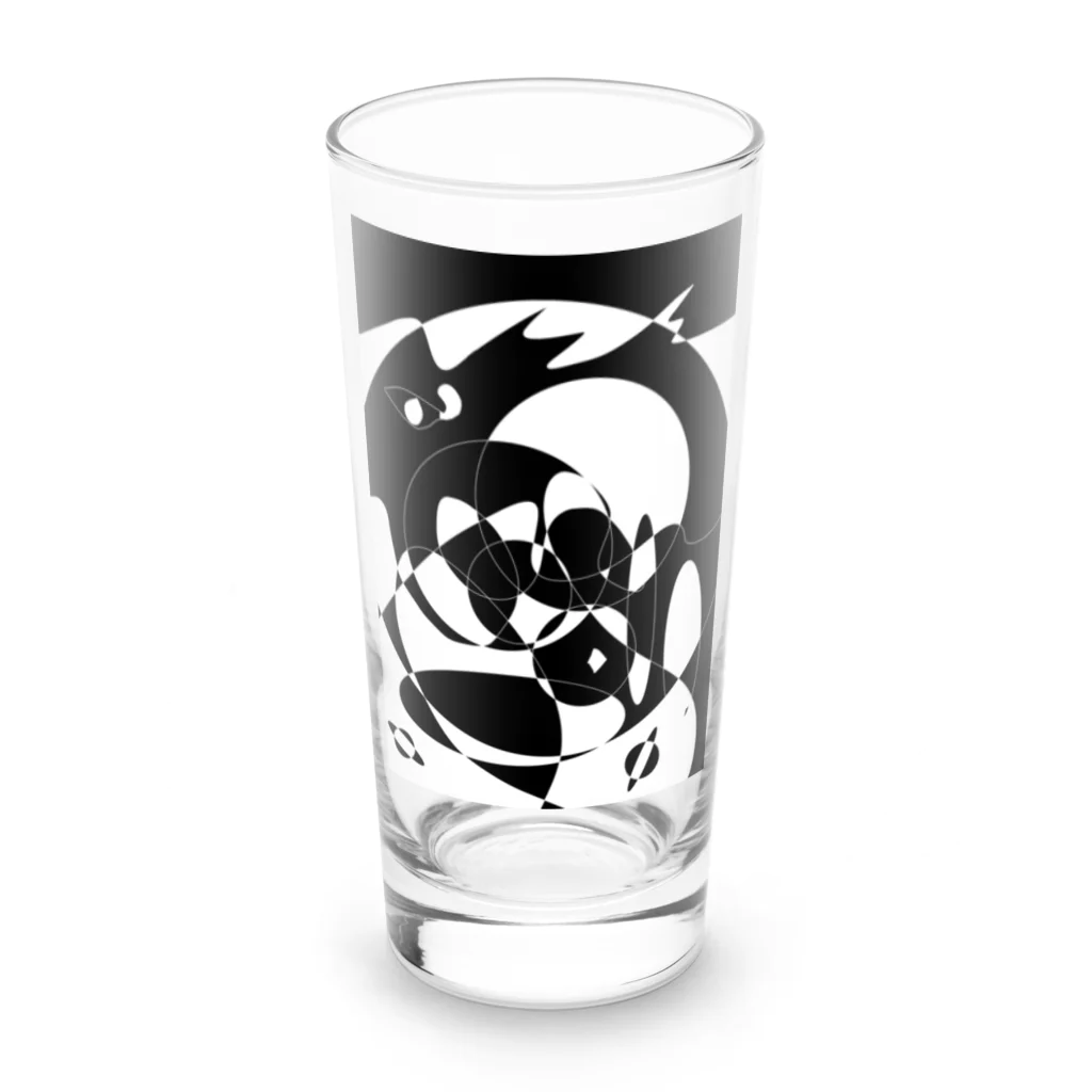 Raitaaa-Reeの黒色世界 Long Sized Water Glass :front