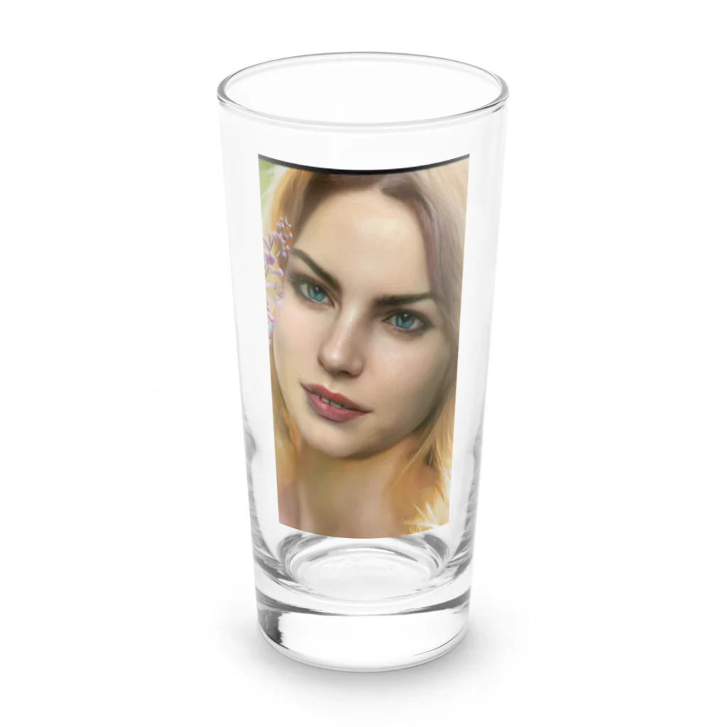 Taylor1108の美人な女性 Long Sized Water Glass :front