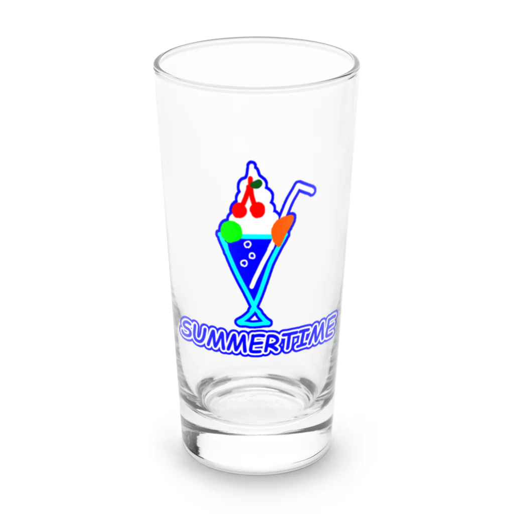 にゃんこ王子のにゃんこ王子 SUMMERTIME Long Sized Water Glass :front