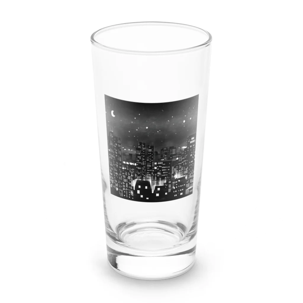 MEGROOVEの都会の夜景🏙 Long Sized Water Glass :front