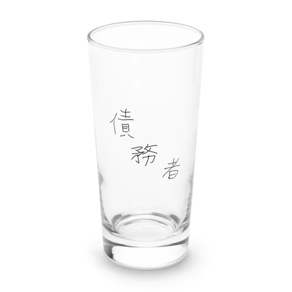 SAIMUSHAの債務者 Long Sized Water Glass :front