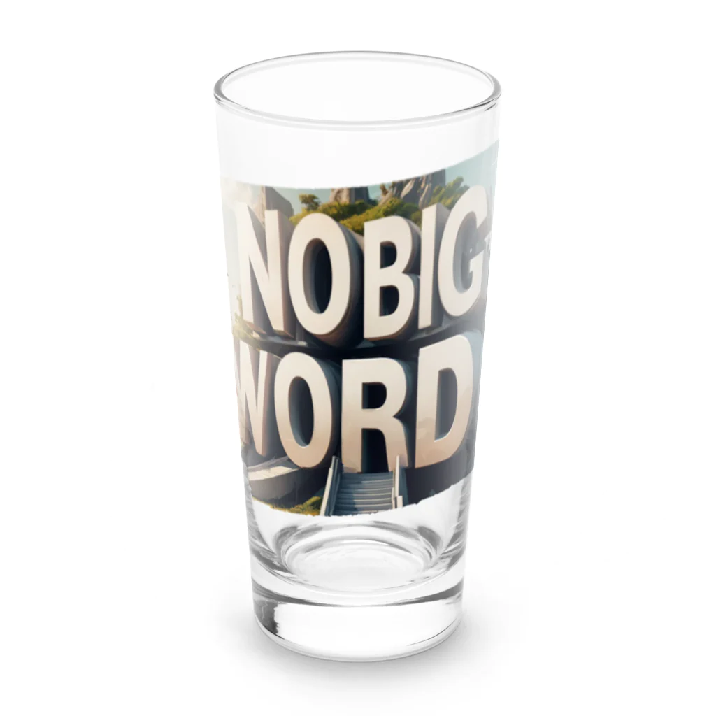 NaROOMのNo Big Wordっていうワードだけでも覚えて帰ってください🤭🤍 Long Sized Water Glass :front