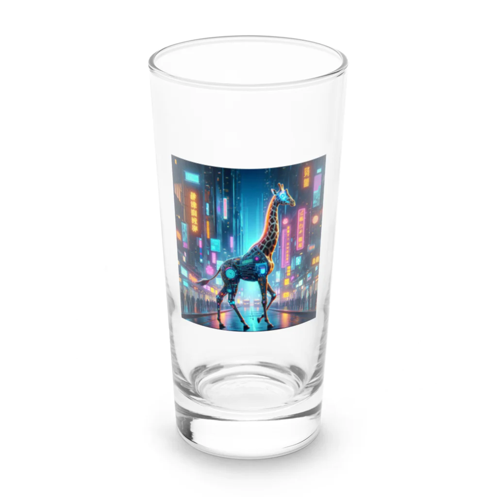 雑貨「キリン堂」のきりん１９ Long Sized Water Glass :front