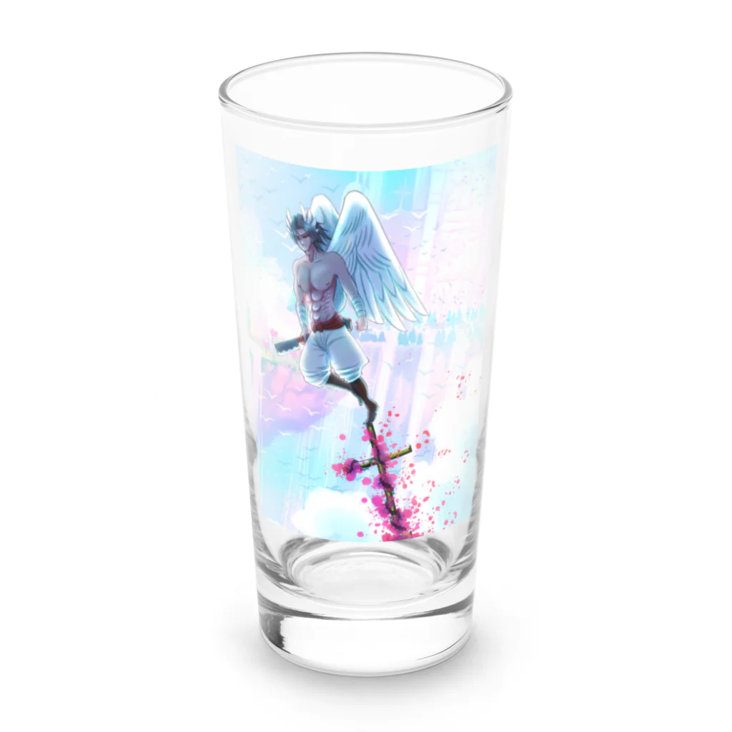 うずなか　しいの天使のカバネルくん　Cabanel of Angels Long Sized Water Glass :front