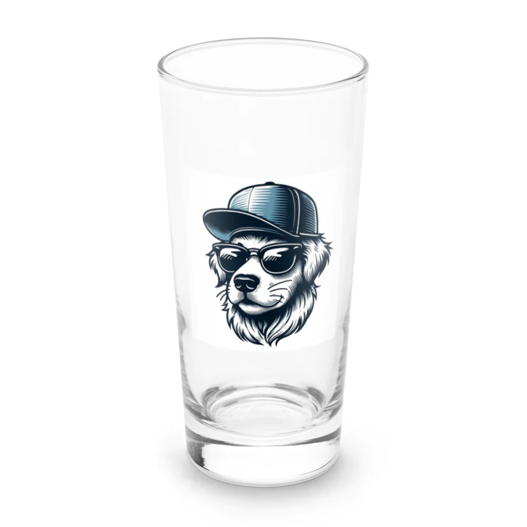 キャップ犬専門店のキャップ犬8 Long Sized Water Glass :front