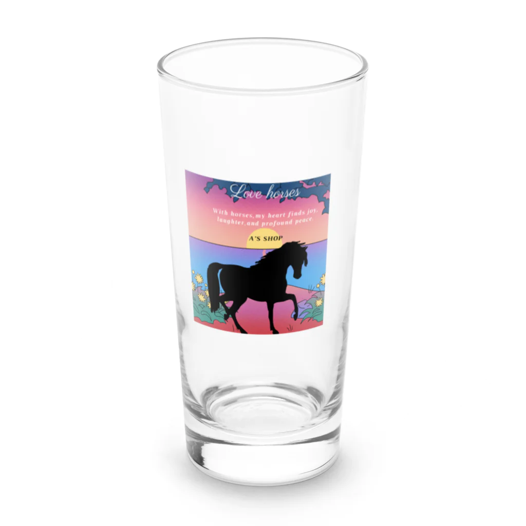 A'S  SHOPのJANETのSunset Long Sized Water Glass :front