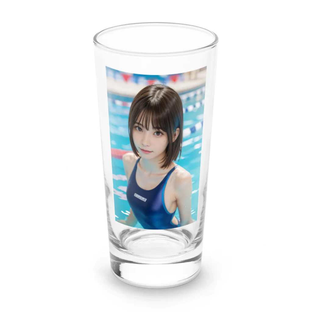 アニメイトのAI美女collection Long Sized Water Glass :front