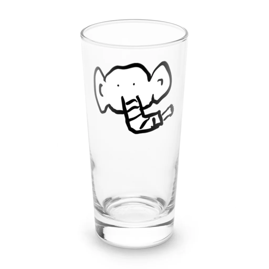 ぶろっこりーのぱおぞう Long Sized Water Glass :front