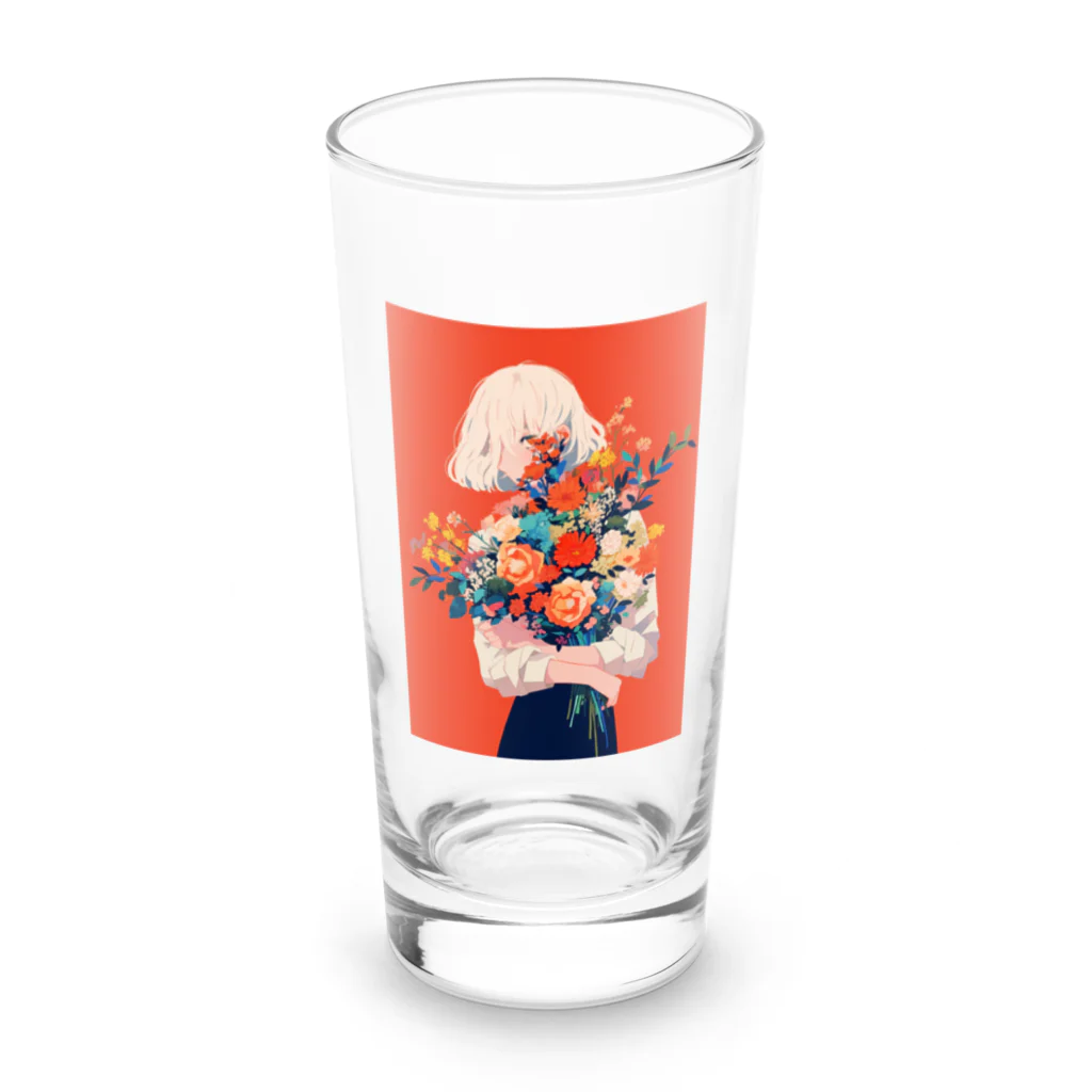AQUAMETAVERSEの花束をあなたに　Hime  2530 Long Sized Water Glass :front