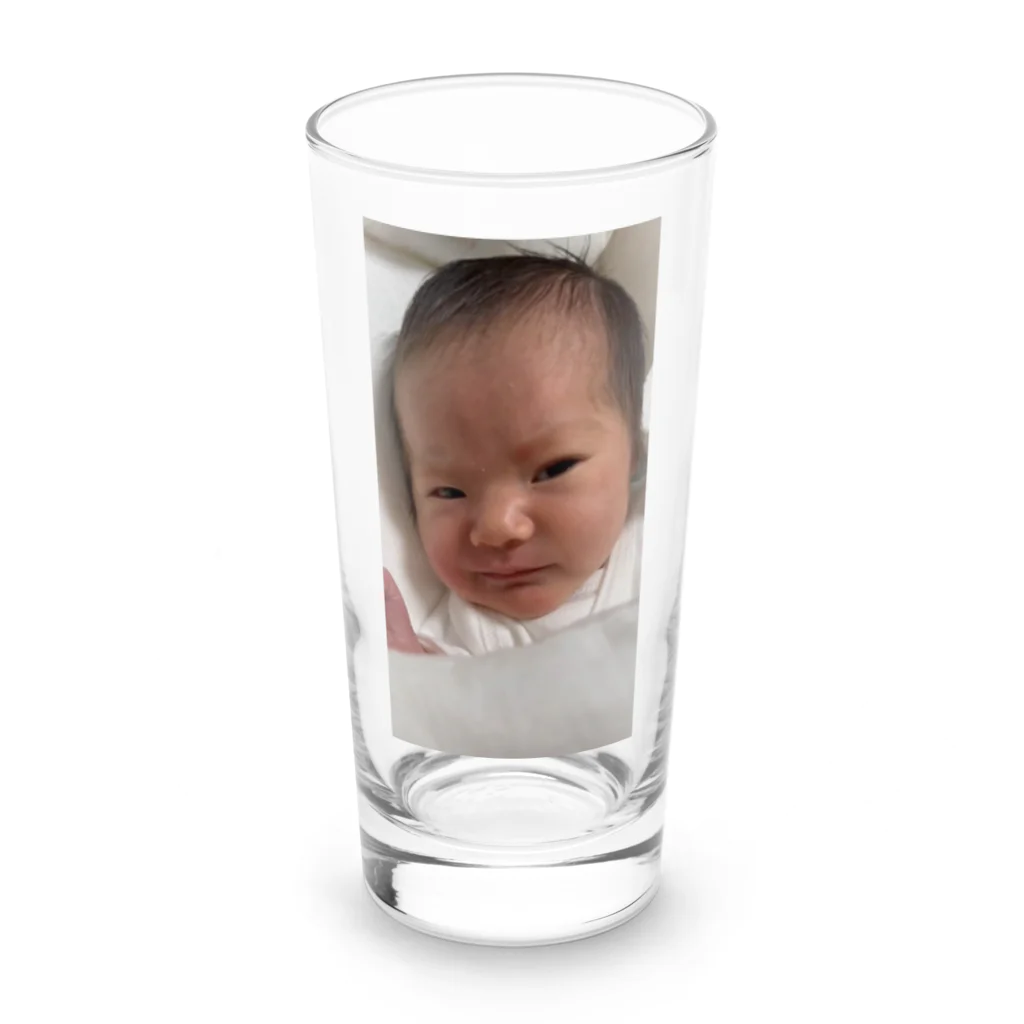 ビルボのひなちゃん Long Sized Water Glass :front