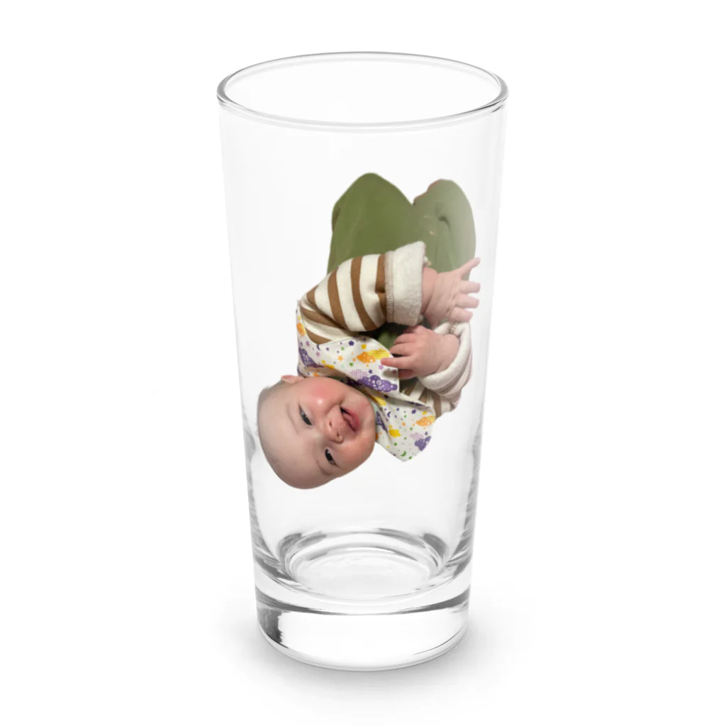 Itto_kawaiibabyのItto 赤ちゃん 産まれちゃったぁポーズ🥰 Long Sized Water Glass :front