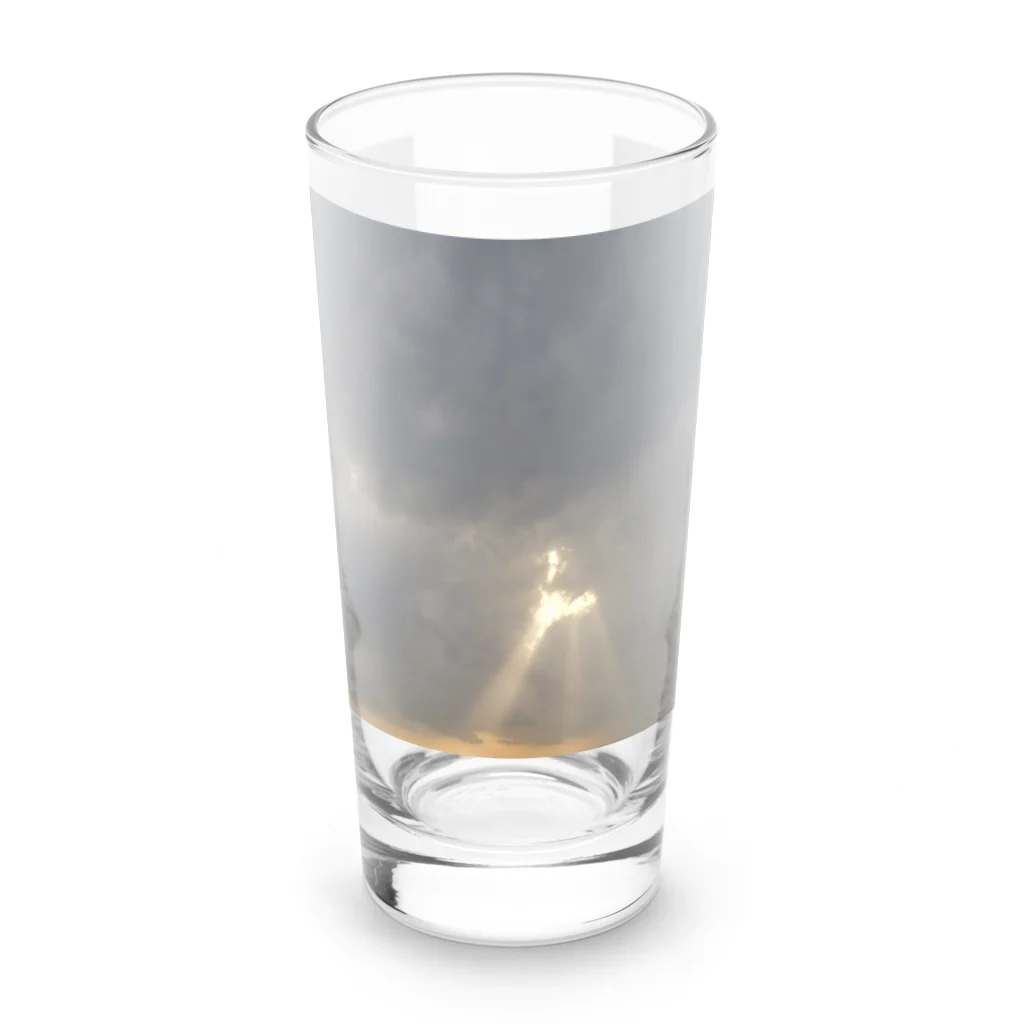 Try Anythingの天使の梯子シリーズ Long Sized Water Glass :front