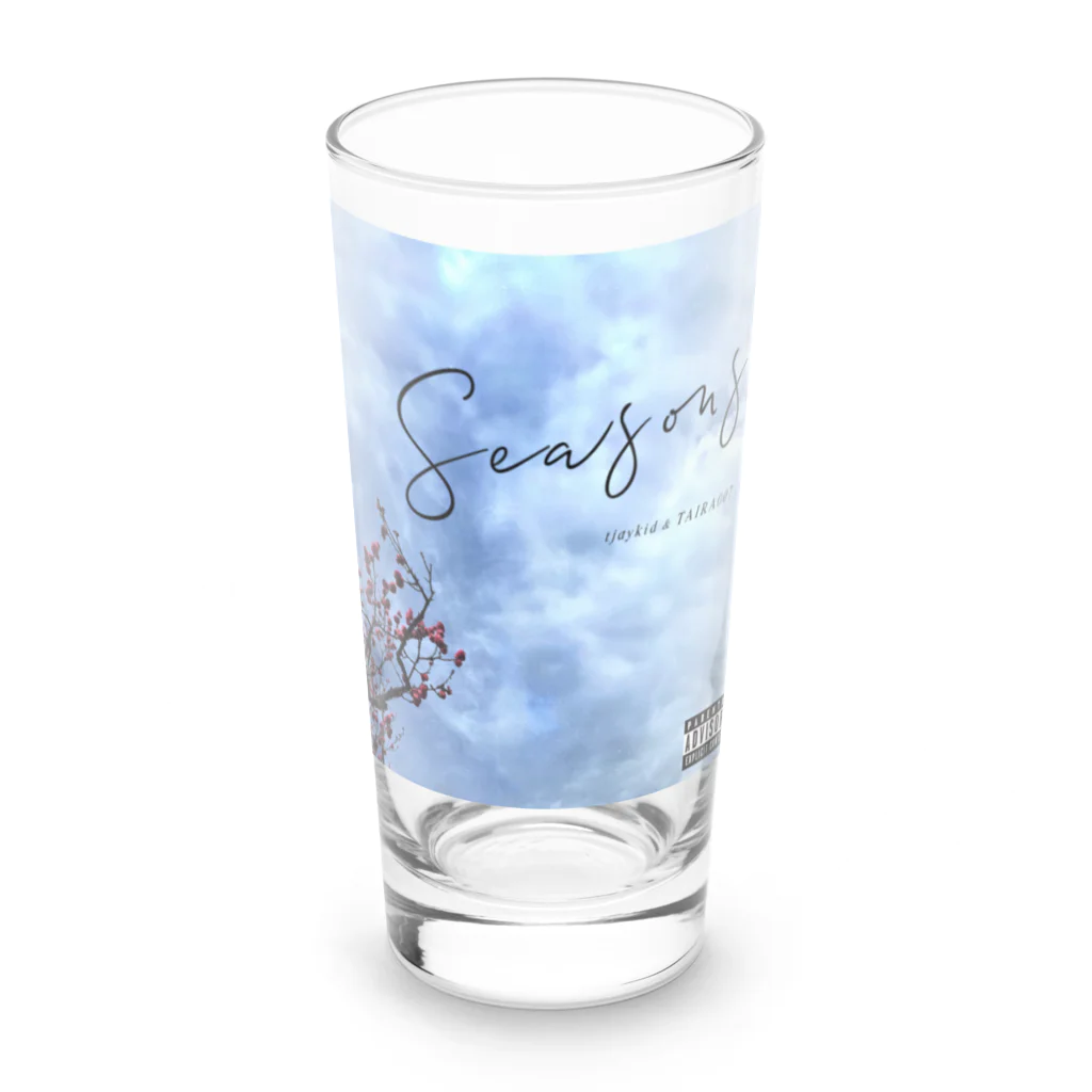 172 FMのSEASONS グッズ　tjaykid & Taira Long Sized Water Glass :front