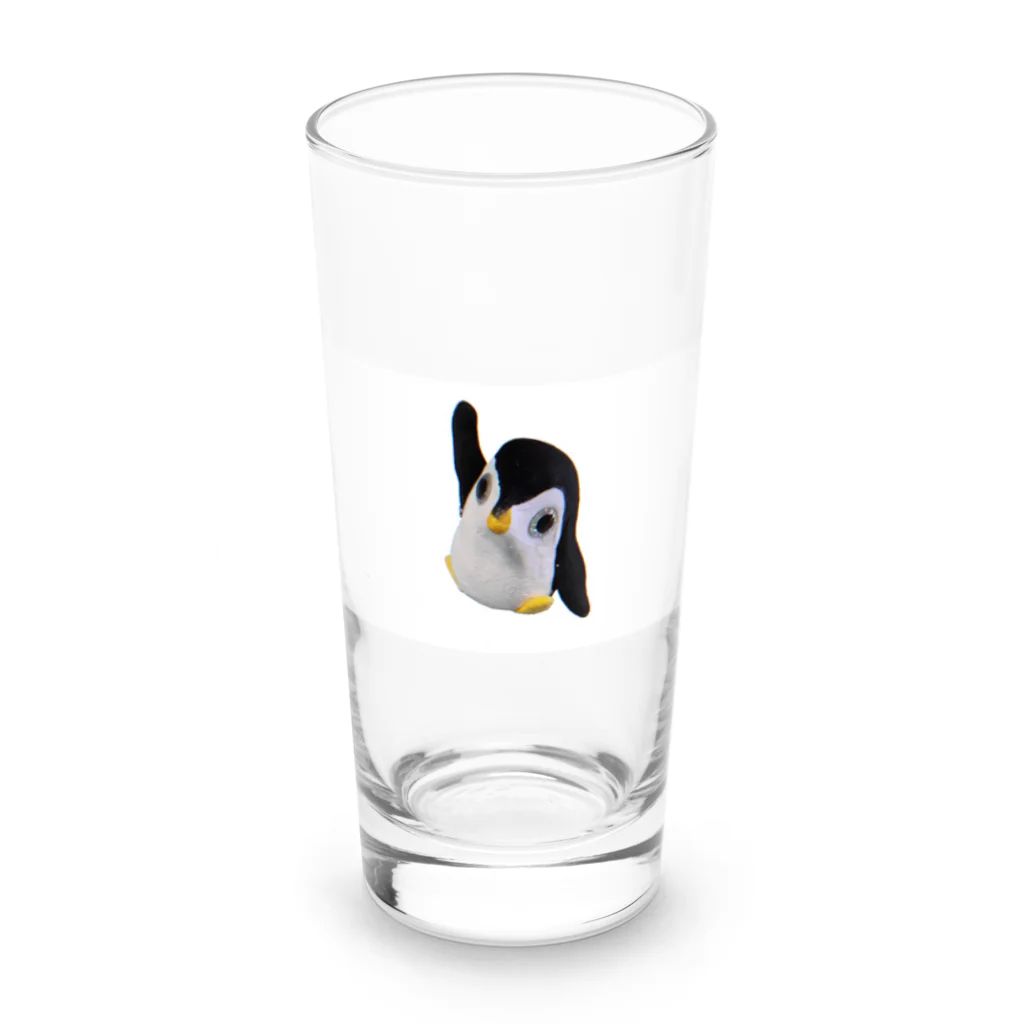 yisのゆるかわペンギン Long Sized Water Glass :front