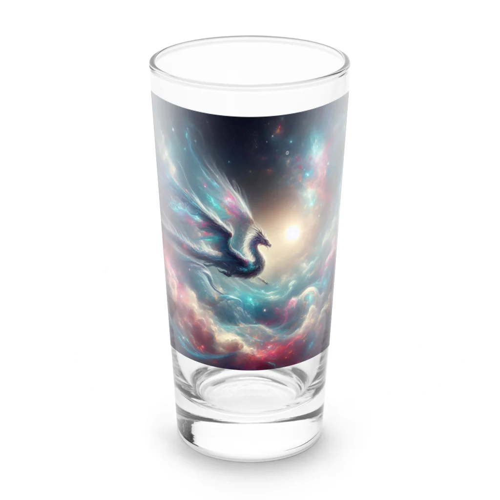 名無しのFantasticalドラゴン Long Sized Water Glass :front