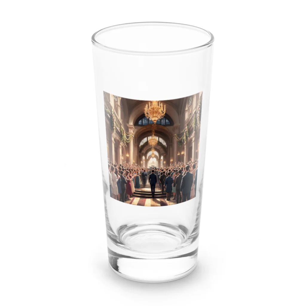 しんすけの入学式 Long Sized Water Glass :front