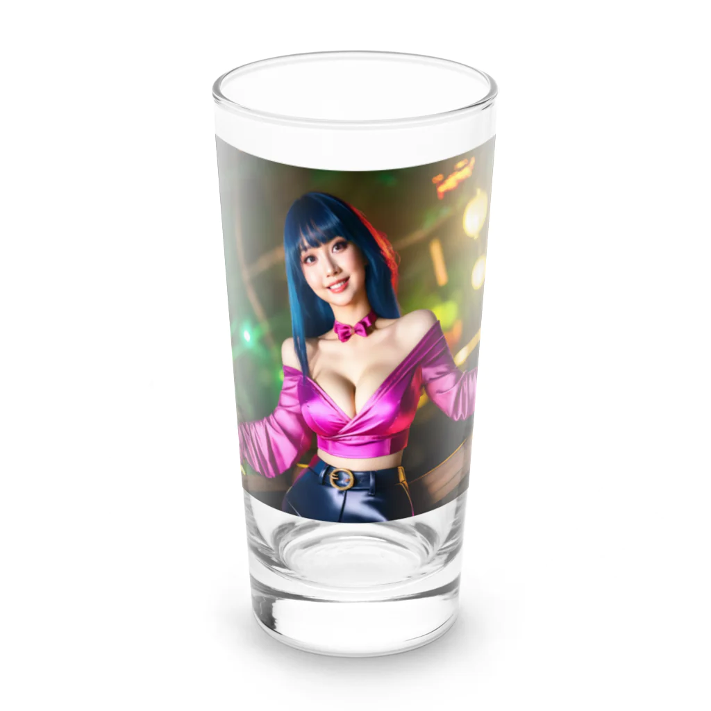 STILZKINのCuteOrientalGirl-C Long Sized Water Glass :front