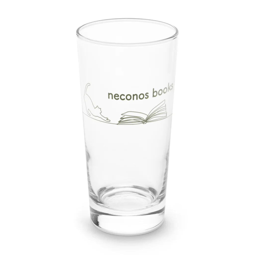 neconos Goodsのneconos books ロンググラス前面