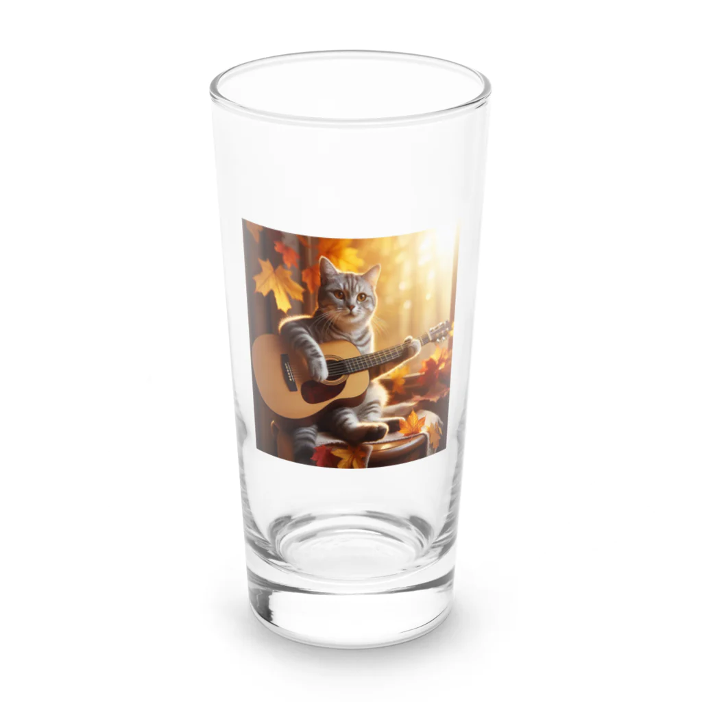 ふぇにゃんくすのギーニャン Long Sized Water Glass :front