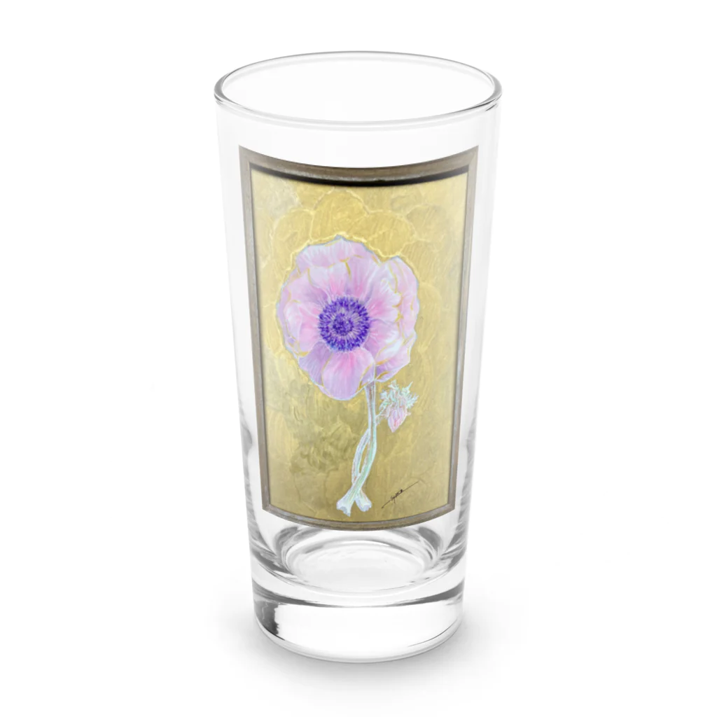 kerokoro雑貨店のアネモネ Long Sized Water Glass :front