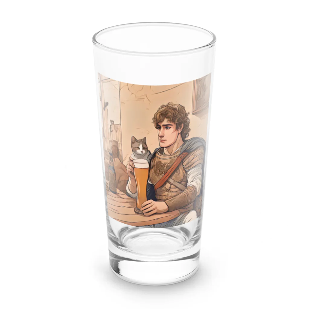 USGのネコがいる酒場 Long Sized Water Glass :front