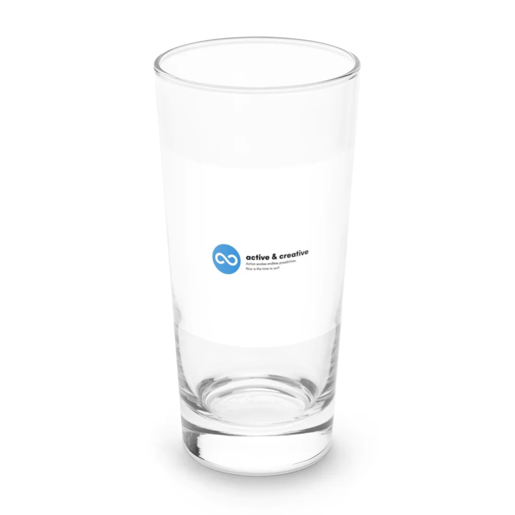 smartguyのactive & creative Long Sized Water Glass :front