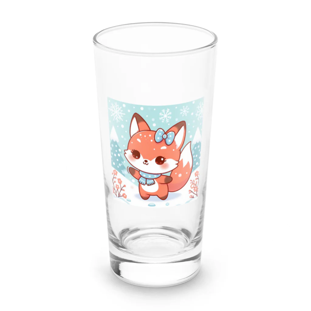 Gray’s shopのキーちゃん Long Sized Water Glass :front