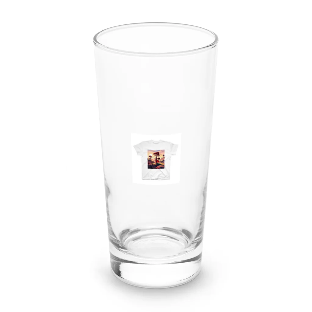 azaliaの勇者きのこ Long Sized Water Glass :front