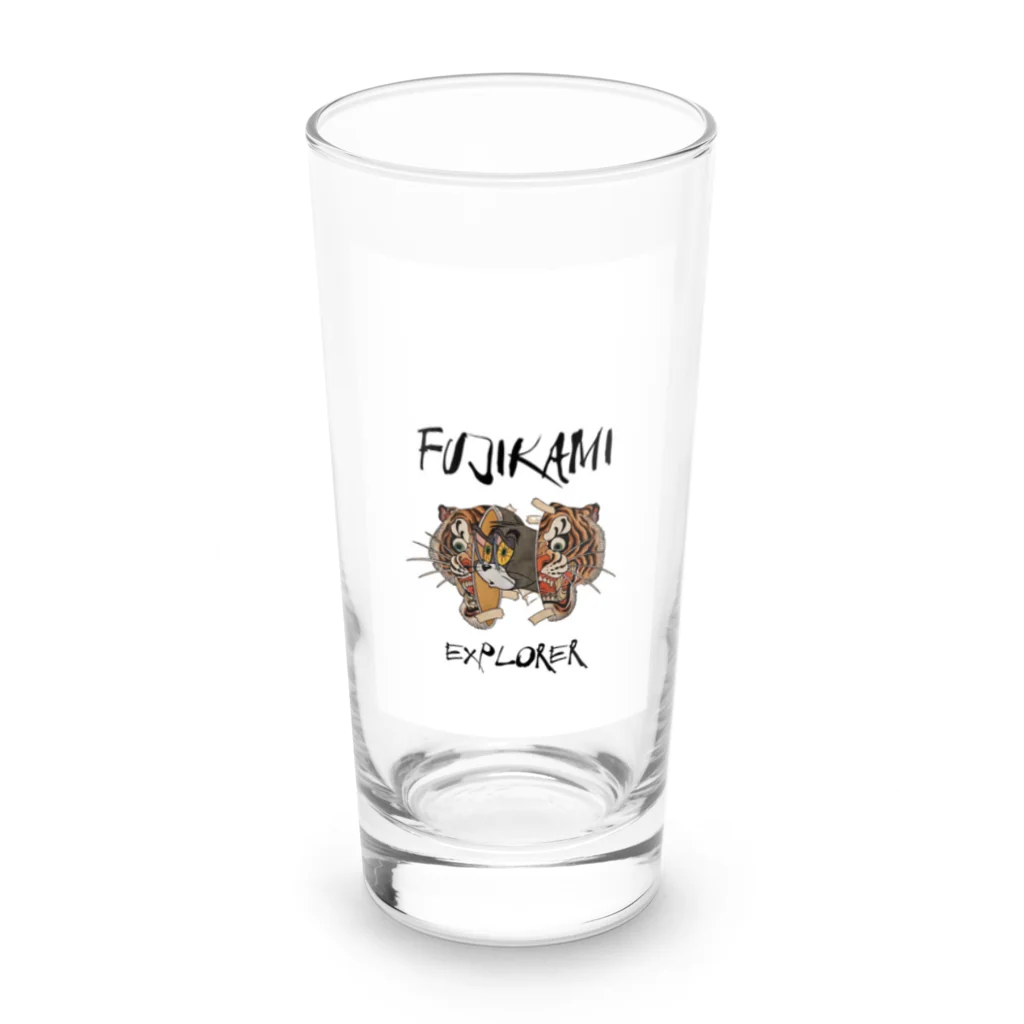 FUJIKAMI ExplorerのTiger Tom Long Sized Water Glass :front