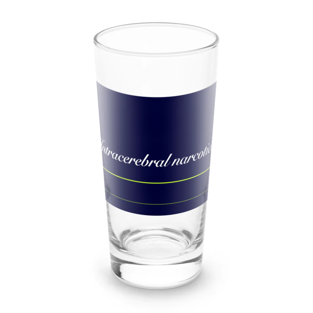 Number-3の脳汁 Long Sized Water Glass :front