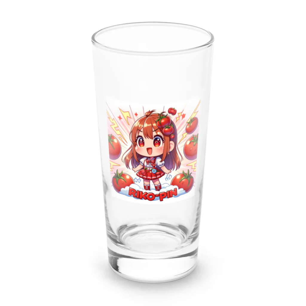 bottaの可愛い、トマト、RIKO-PIN入り Long Sized Water Glass :front