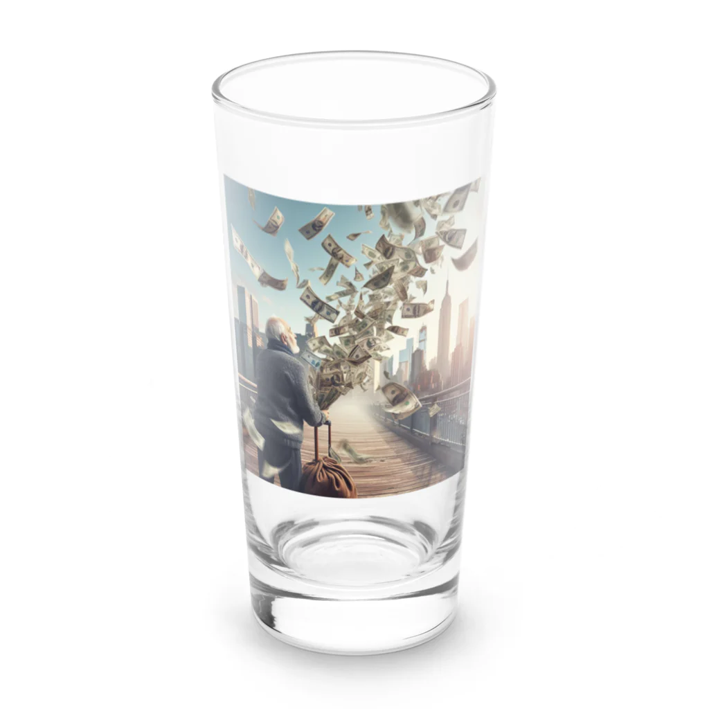yeagerのmoney Long Sized Water Glass :front