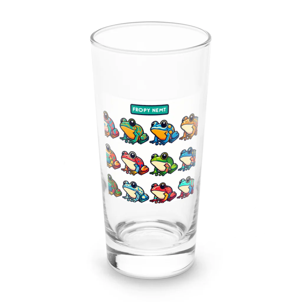 Happy Human のフロッグマン Long Sized Water Glass :front