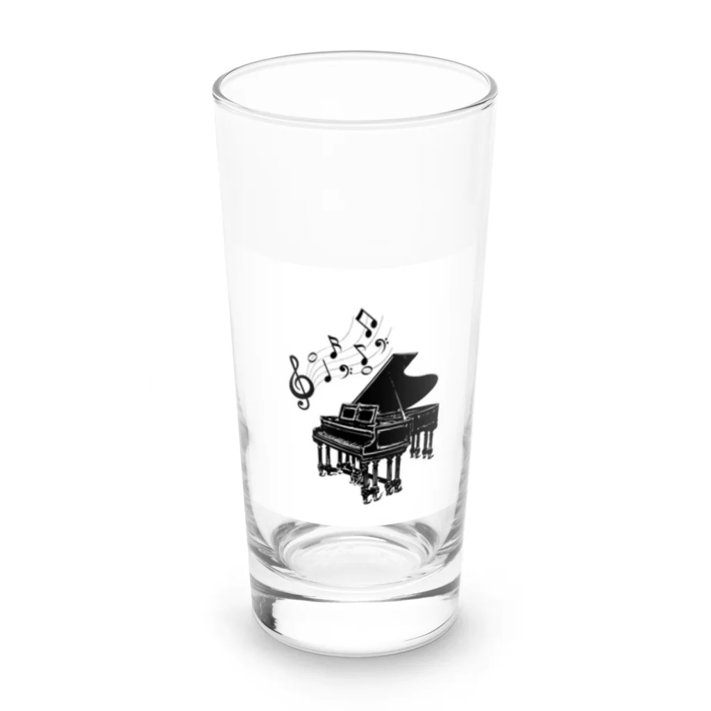 MIKA33のピアノの歌 Long Sized Water Glass :front