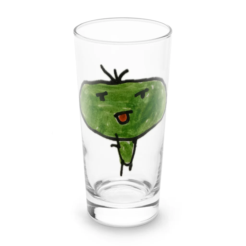 ココの謎の生物みちみ Long Sized Water Glass :front