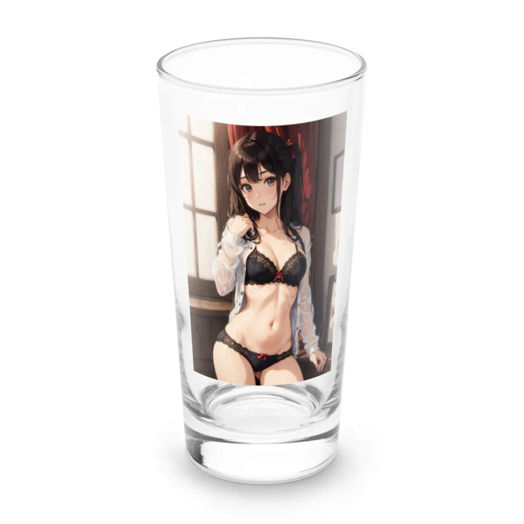 inoken_のカワイイ下着女子 Long Sized Water Glass :front