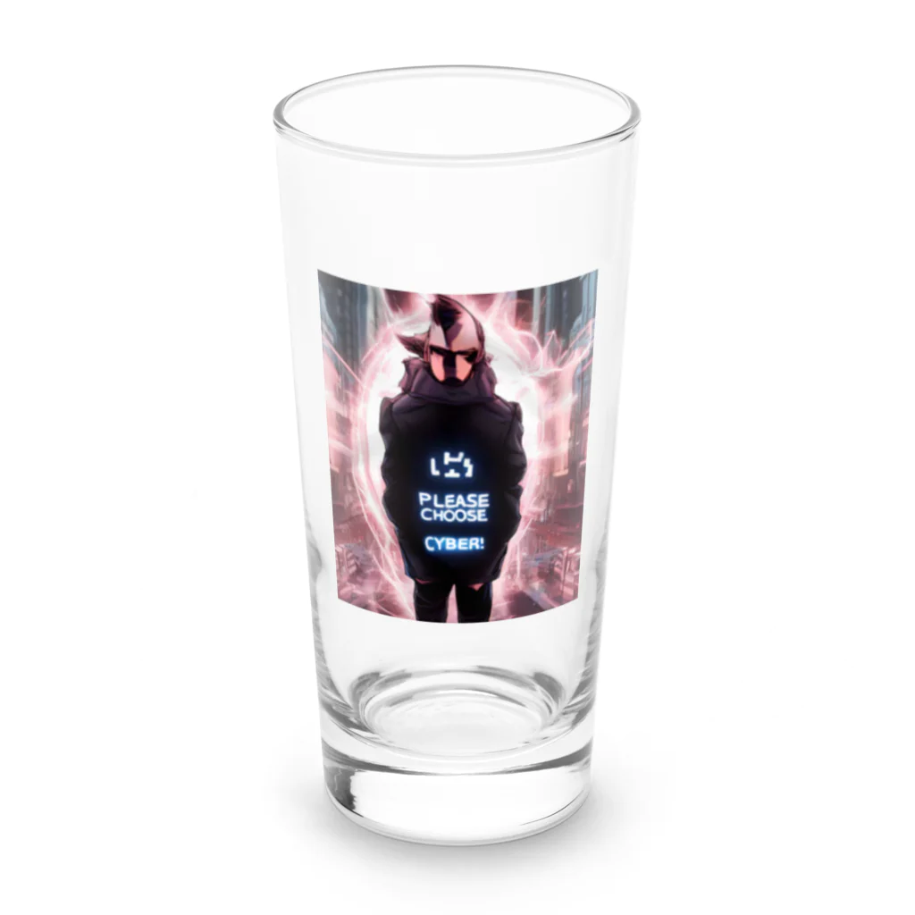 yasutaku9999のサイバーセキュリティ Long Sized Water Glass :front