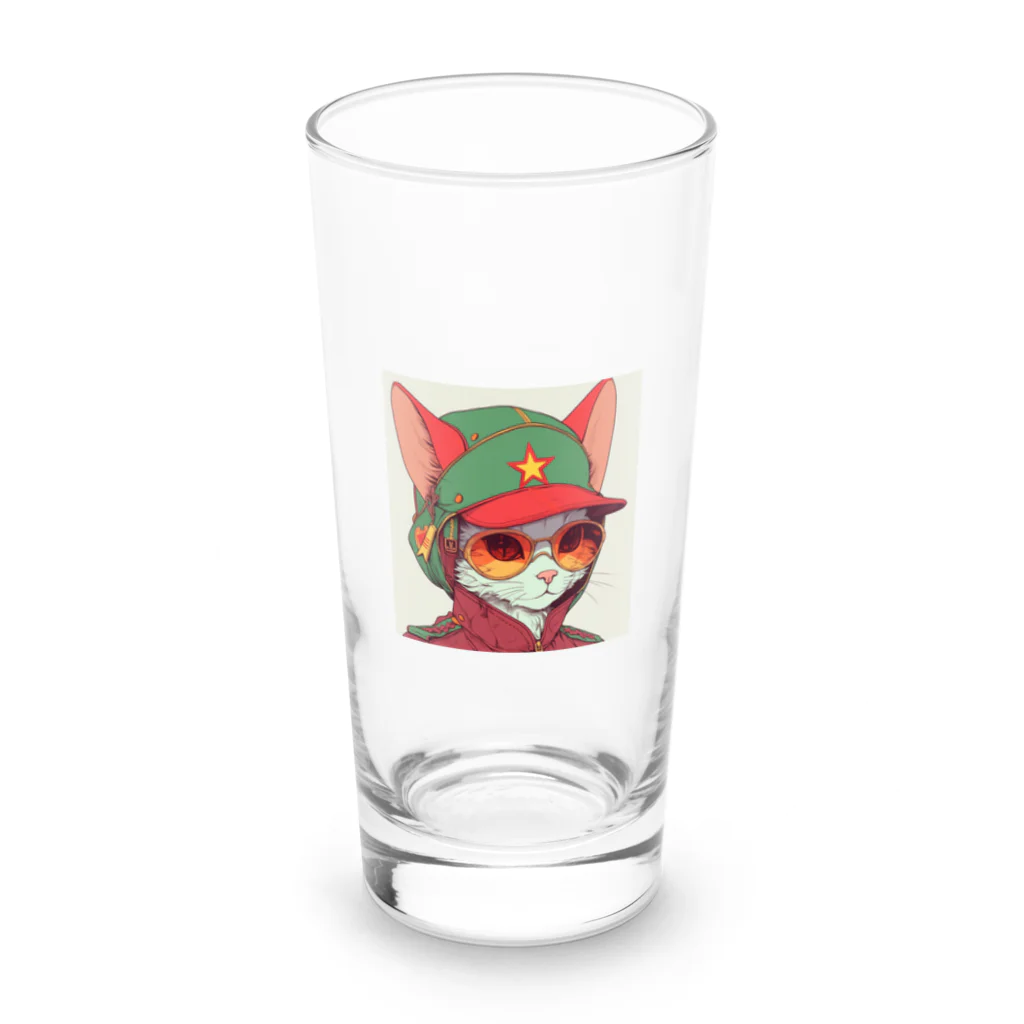 ChatAPのベトナム猫 Long Sized Water Glass :front