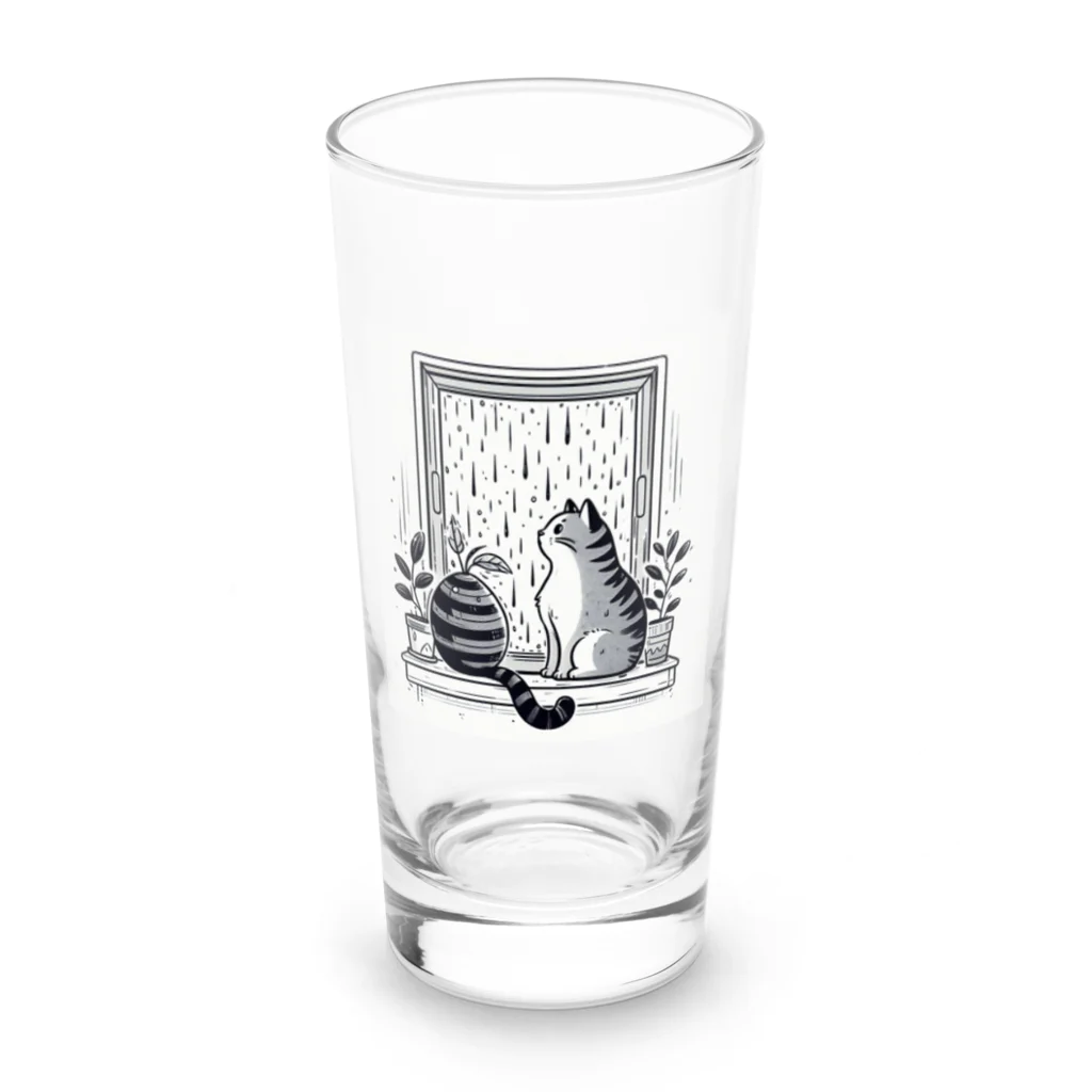 Akiraの猫 Long Sized Water Glass :front