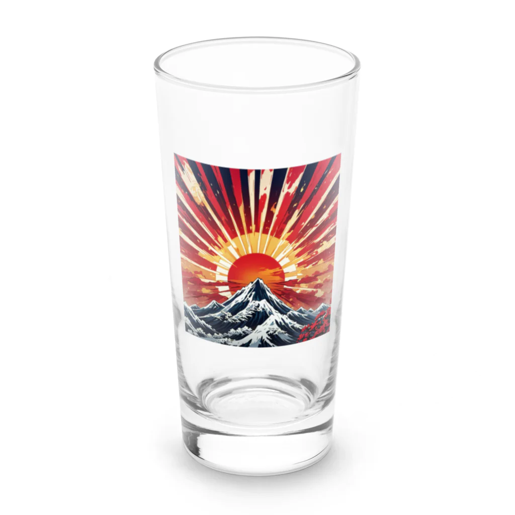 yu-ki213の旭日旗 Long Sized Water Glass :front