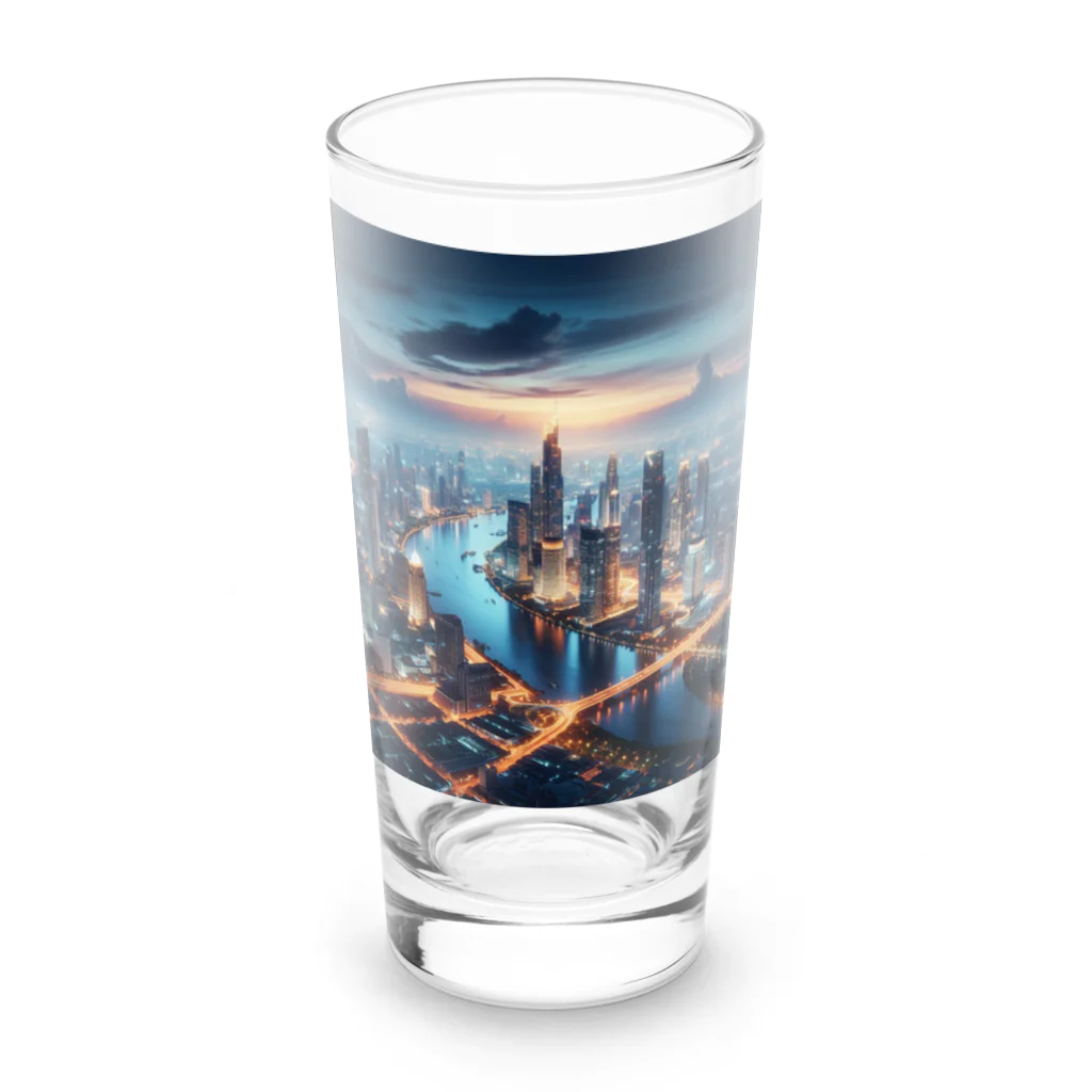 mjvipの都市 Long Sized Water Glass :front