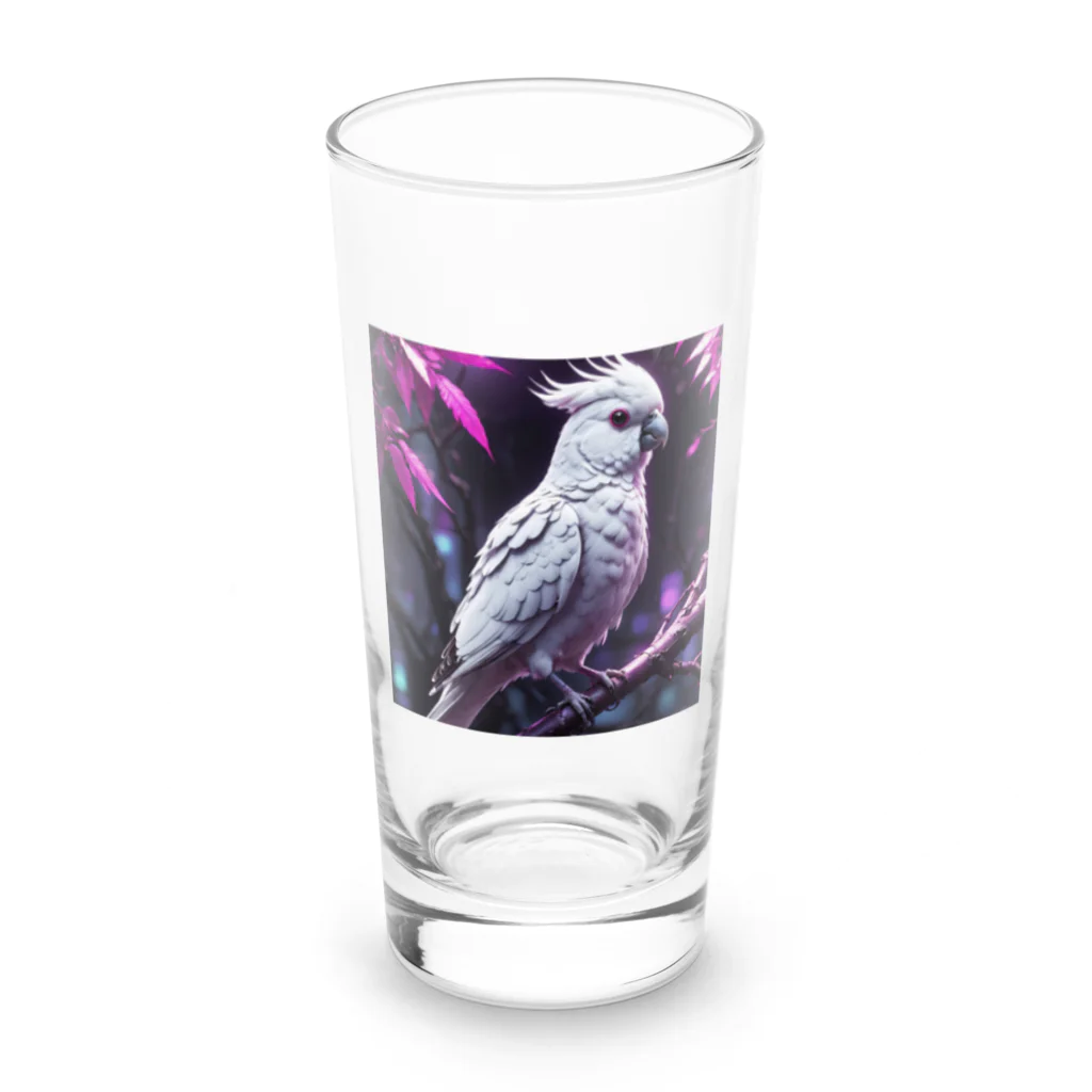 インコグッズのオカメインコ Long Sized Water Glass :front