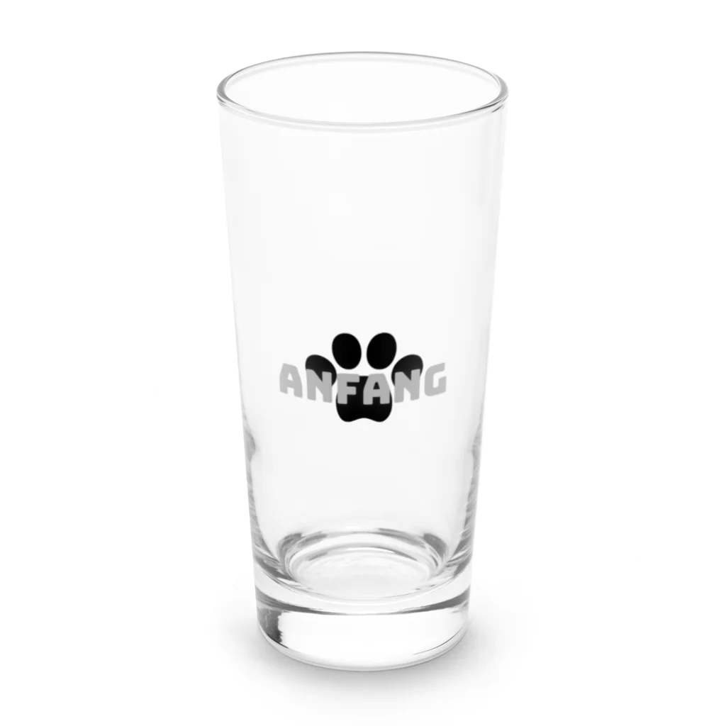 ANFANG のANFANG Dog stamp series  Long Sized Water Glass :front