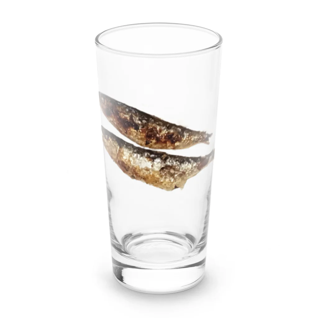 PAW WOW MEOWのイワシのばか Long Sized Water Glass :front